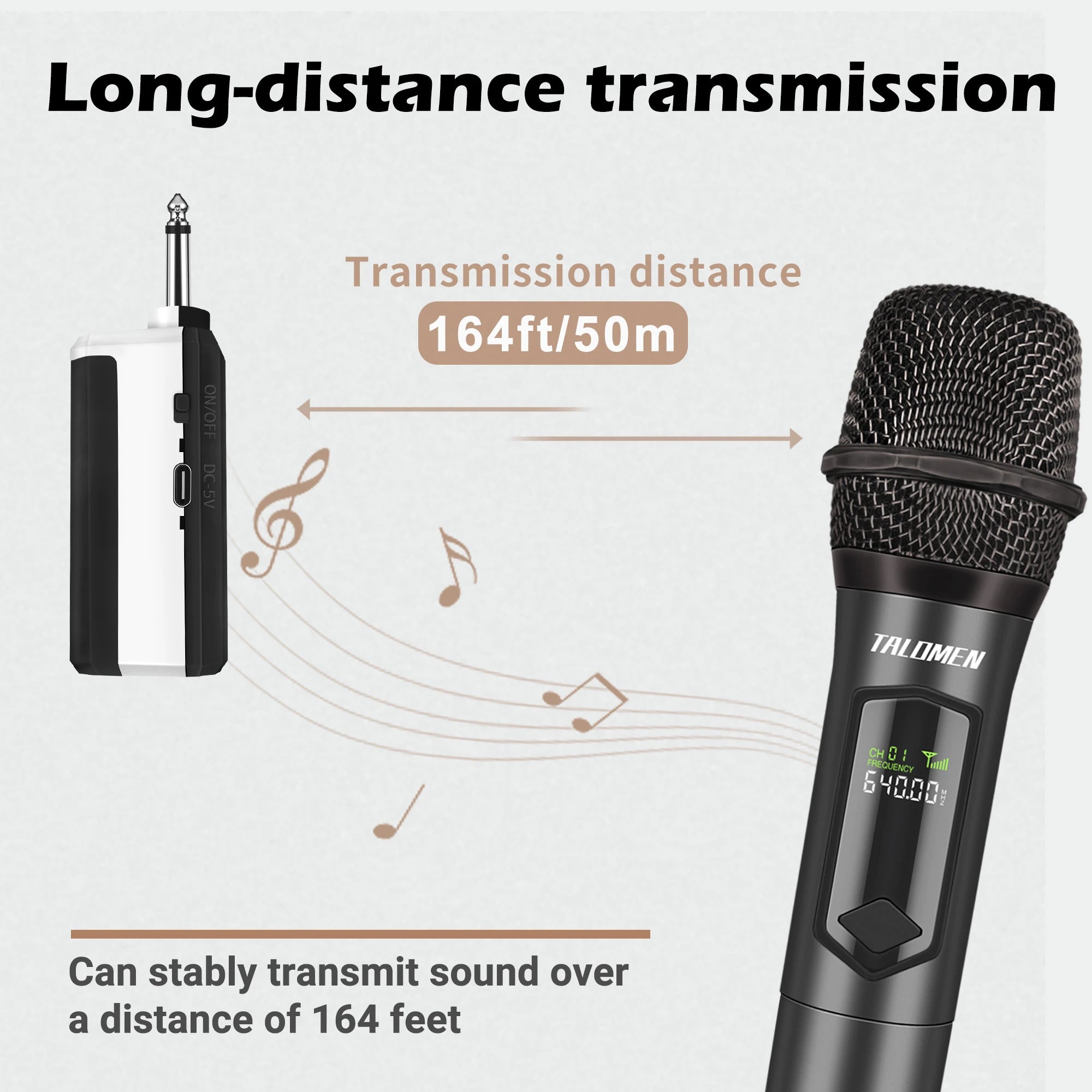 K60 Dual Wireless Handheld Vocal Microphone