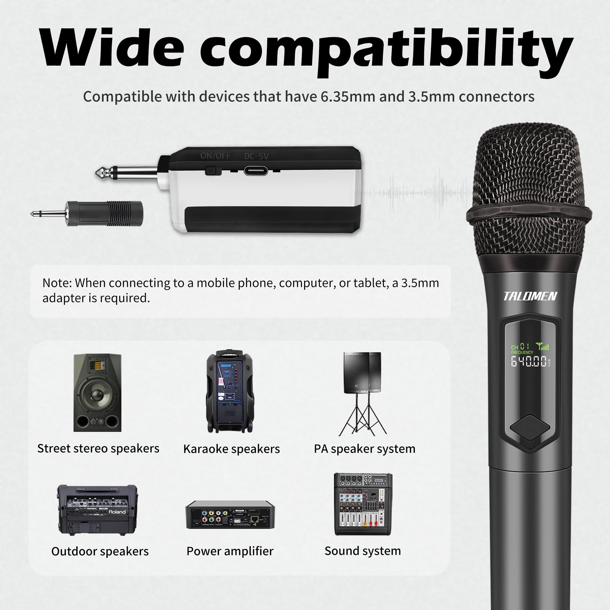 K60 Wireless Handheld Dynamic Microphone