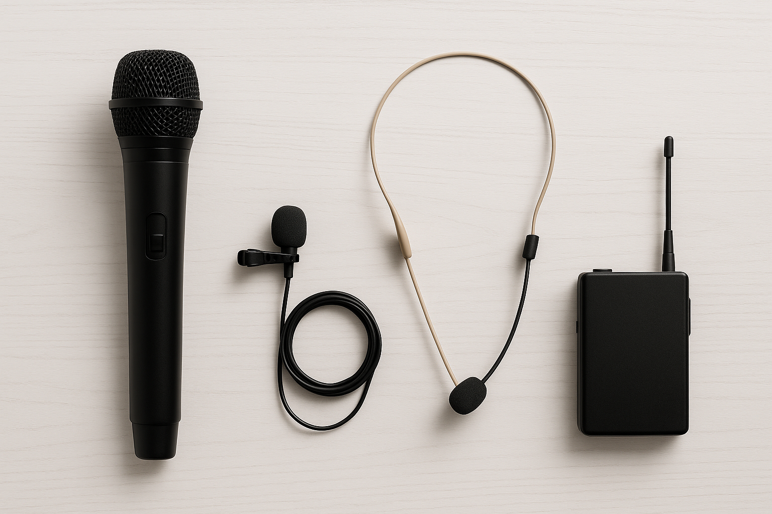 What Are the Types of Wireless Microphones? What’s the Difference?