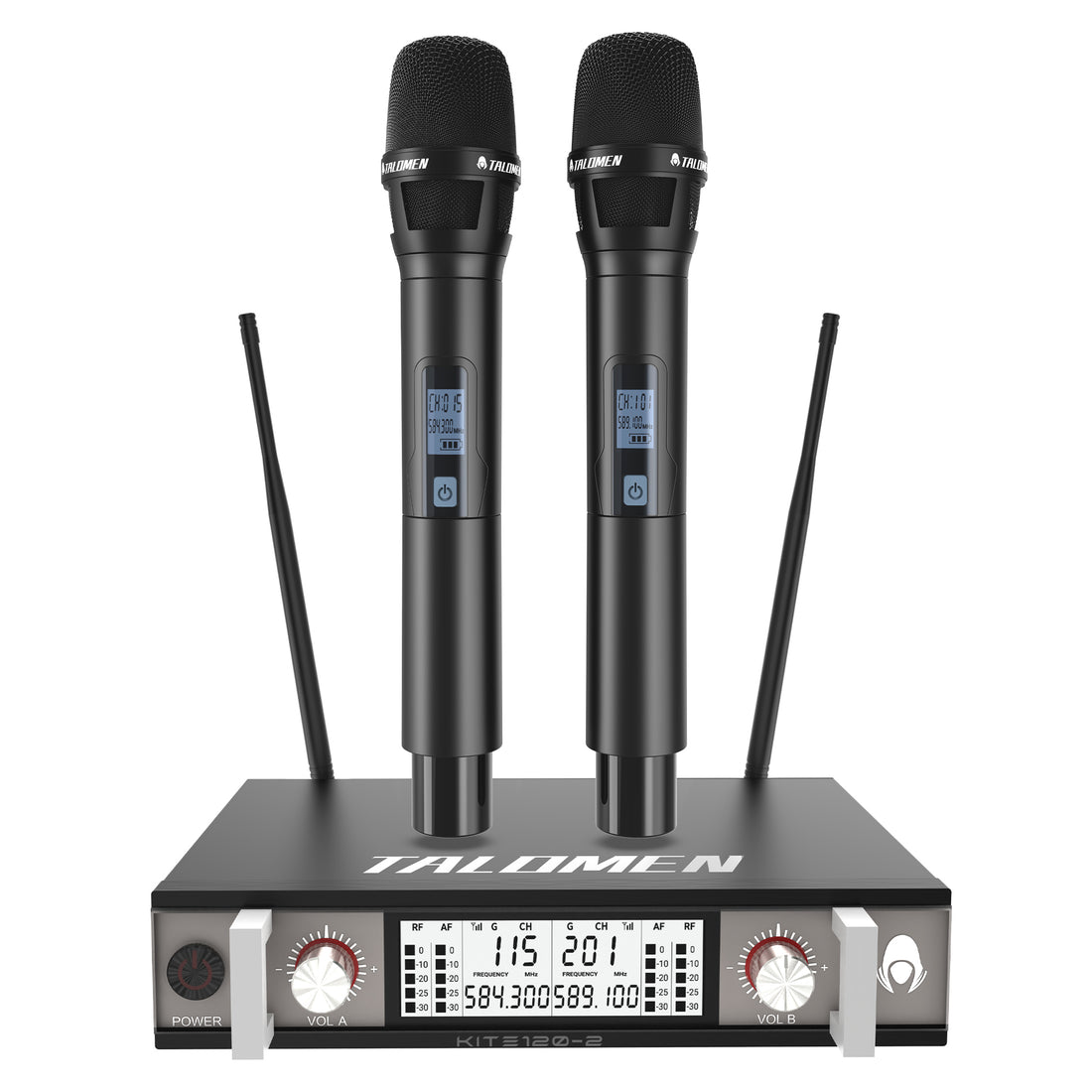 Talomen K120 | Sistema microfonico wireless UHF professionale